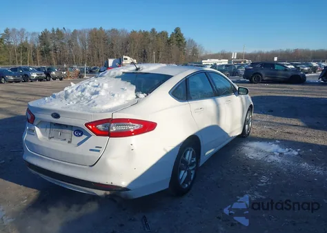 2016 Ford Fusion Se из США, поврежденный, VIN 3FA6P0HD1GR284736